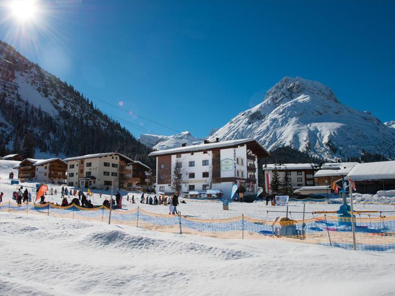 Pension Cafe Fritz Lech am Arlberg Exteriér fotografie